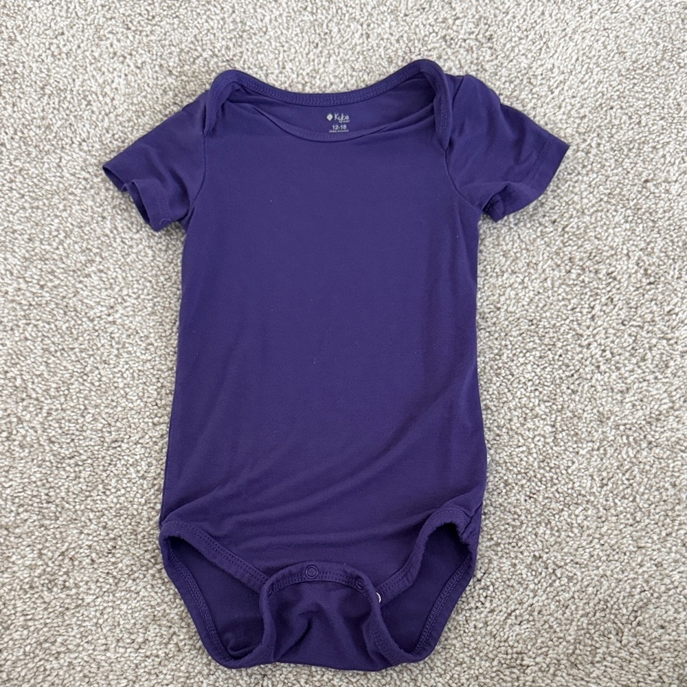 Kyte BABY Deep Purple Kids Bodysuit